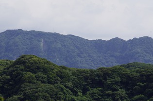 富士見ヶ丘別荘地　房総の山々望む
